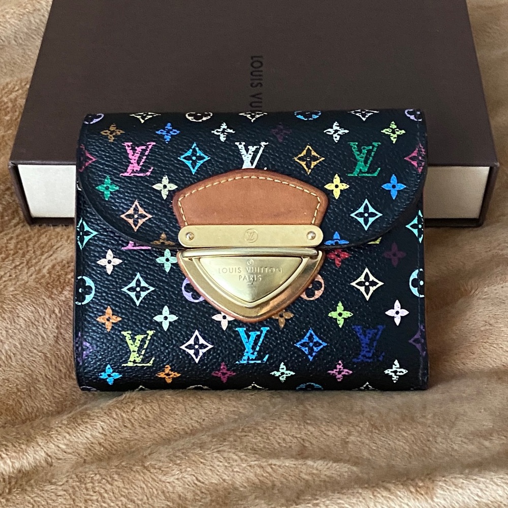 Louis Vuitton Wallet Multi Colored black Koala buckle-no box (Box available to$) - Picture 11 of 11